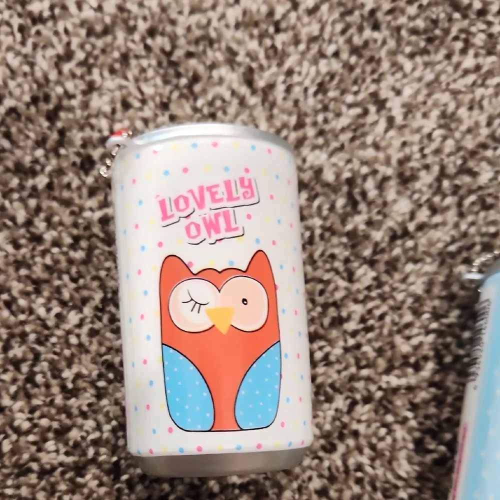 STOCKING STUFFERS! 💝 Lovely Owl Polka Dot Hand Sanitizing Can Holder
